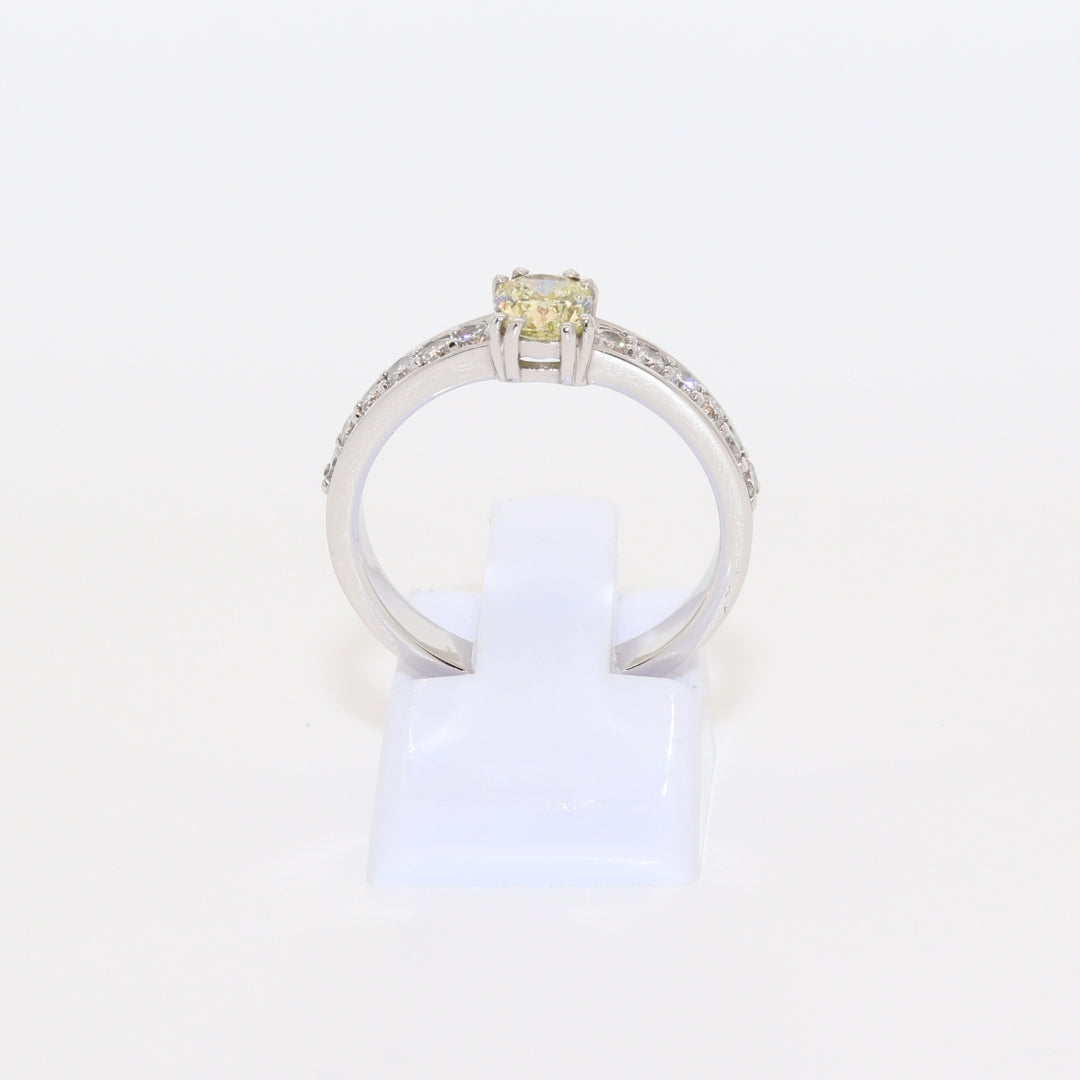 SOLITARIO DIAMANTE FANCY YELLOW
