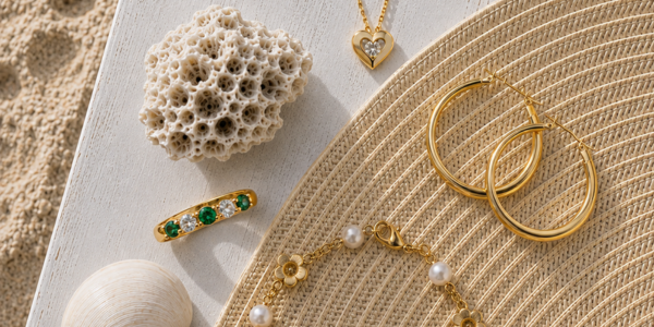 Cómo cuidar tus joyas de oro de 18 quilates en verano