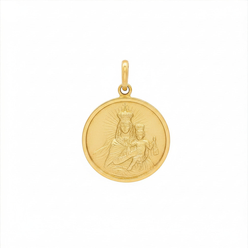 MEDALLA VIRGEN Y JESUS