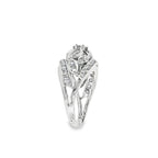 SORTIJA ORO BLANCO CON DIAMANTES
