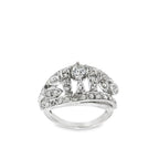 SORTIJA ORO BLANCO CON DIAMANTES