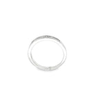 ANILLO MEDIA ALIANZA ORO BLANCO CON BRILLANTES