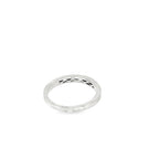 ANILLO MEDIA ALIANZA ORO BLANCO CON BRILLANTES