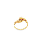 ANILLO RUBIES Y BRILLANTES