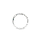 ANILLO CINTILLO PRINCESA ORO BLANCO