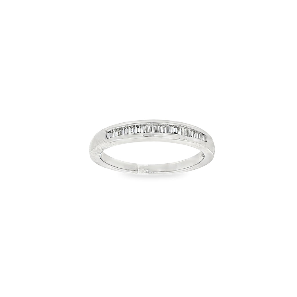 ANILLO CINTILLO PRINCESA ORO BLANCO