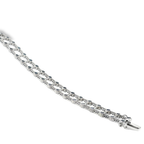 PULSERA ORO BLANCO CON ZAFIROS Y BRILLANTES