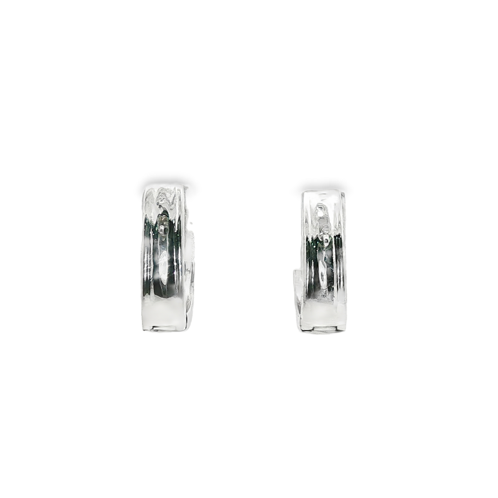 PENDIENTES ORO BLANCO CON DIAMANTES