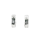 PENDIENTES ORO BLANCO CON DIAMANTES