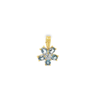 COLGANTE FLOR CON CIRCONITAS