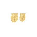 PENDIENTES ESCUDO FCB
