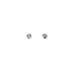 PENDIENTES ORO BLANCO CON BRILLANTES