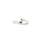 SOLITARIO ORO BLANCO Y BRILLANTE 0,08qt
