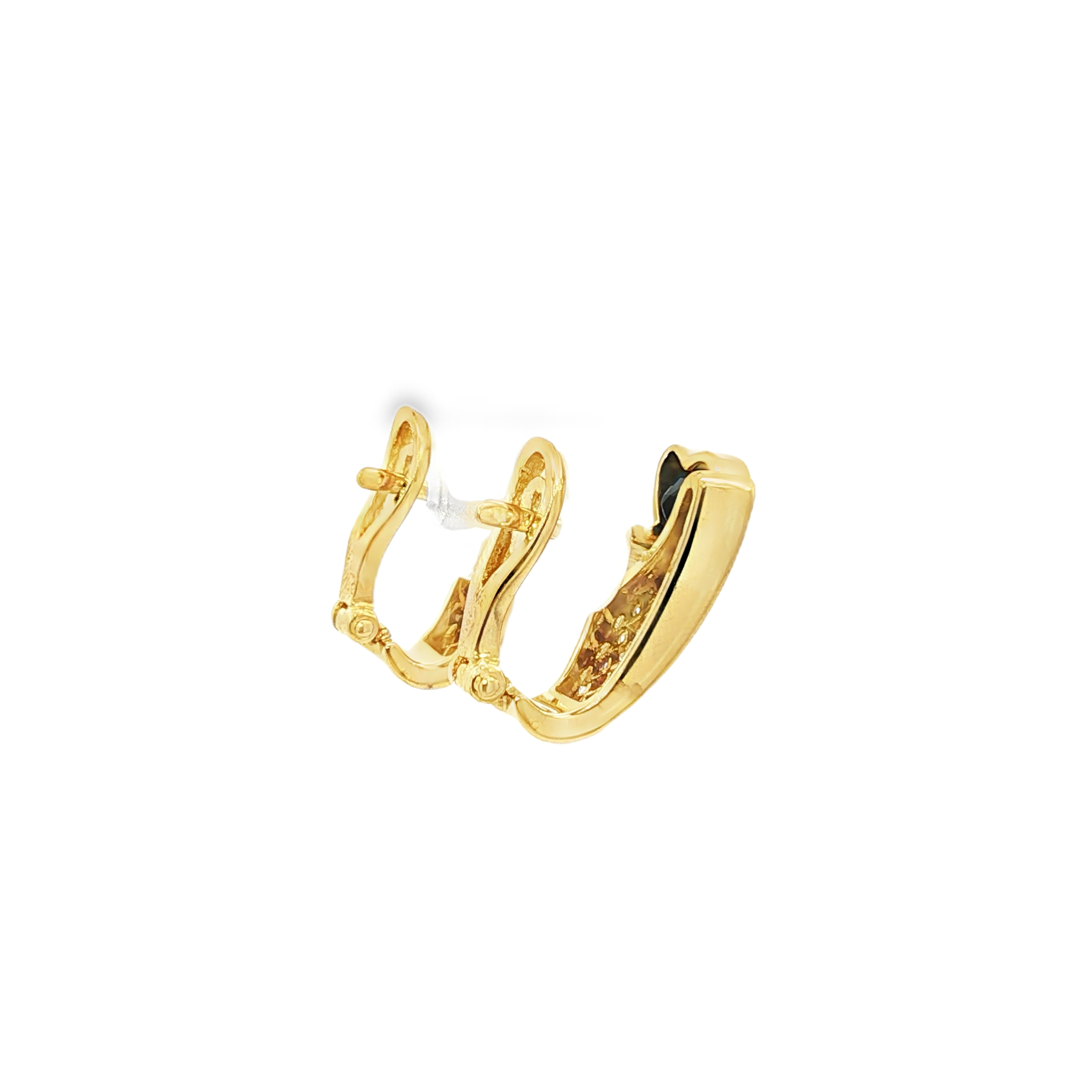 CONJUNTO SORTIJA Y PENDIENTES CON BRILLANTES Y ZAFIRO CORAZON
