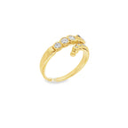 ANILLO SERPIENTE RUBI CON DIAMANTES
