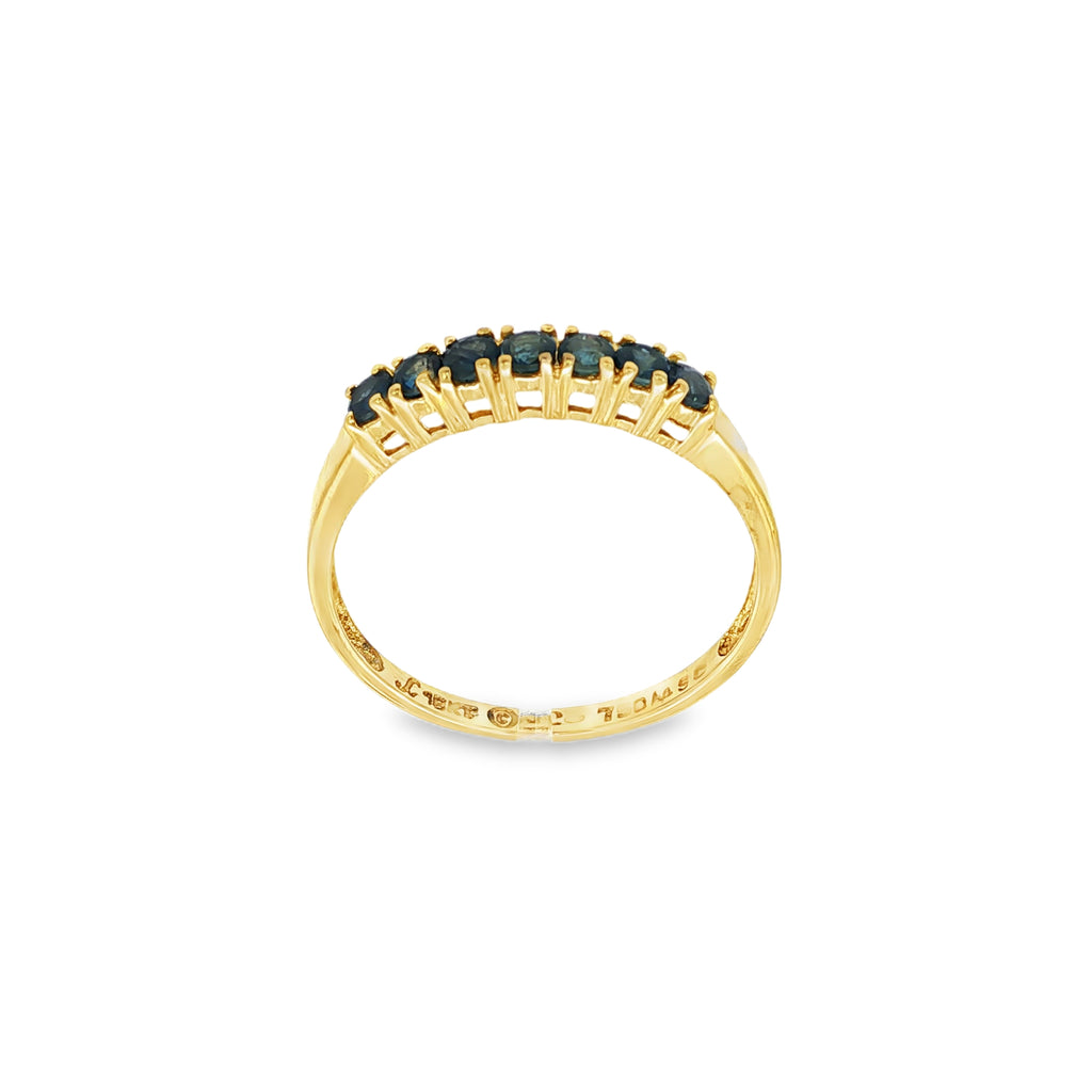 ANILLO CINQUILLO ZAFIROS