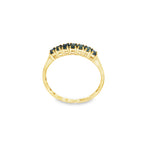 ANILLO CINQUILLO ZAFIROS
