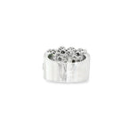 ANILLO DE ORO BLANCO CON DIAMANTES