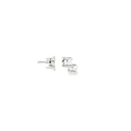 DORMILONAS ORO BLANCO CON DIAMANTES