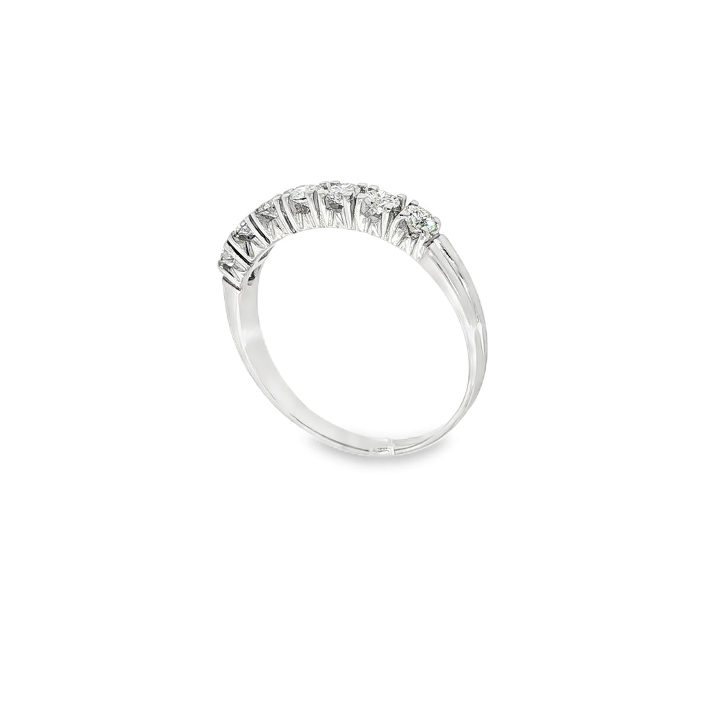 ANILLO MEDIA ALIANZA CON 7 DIAMANTES