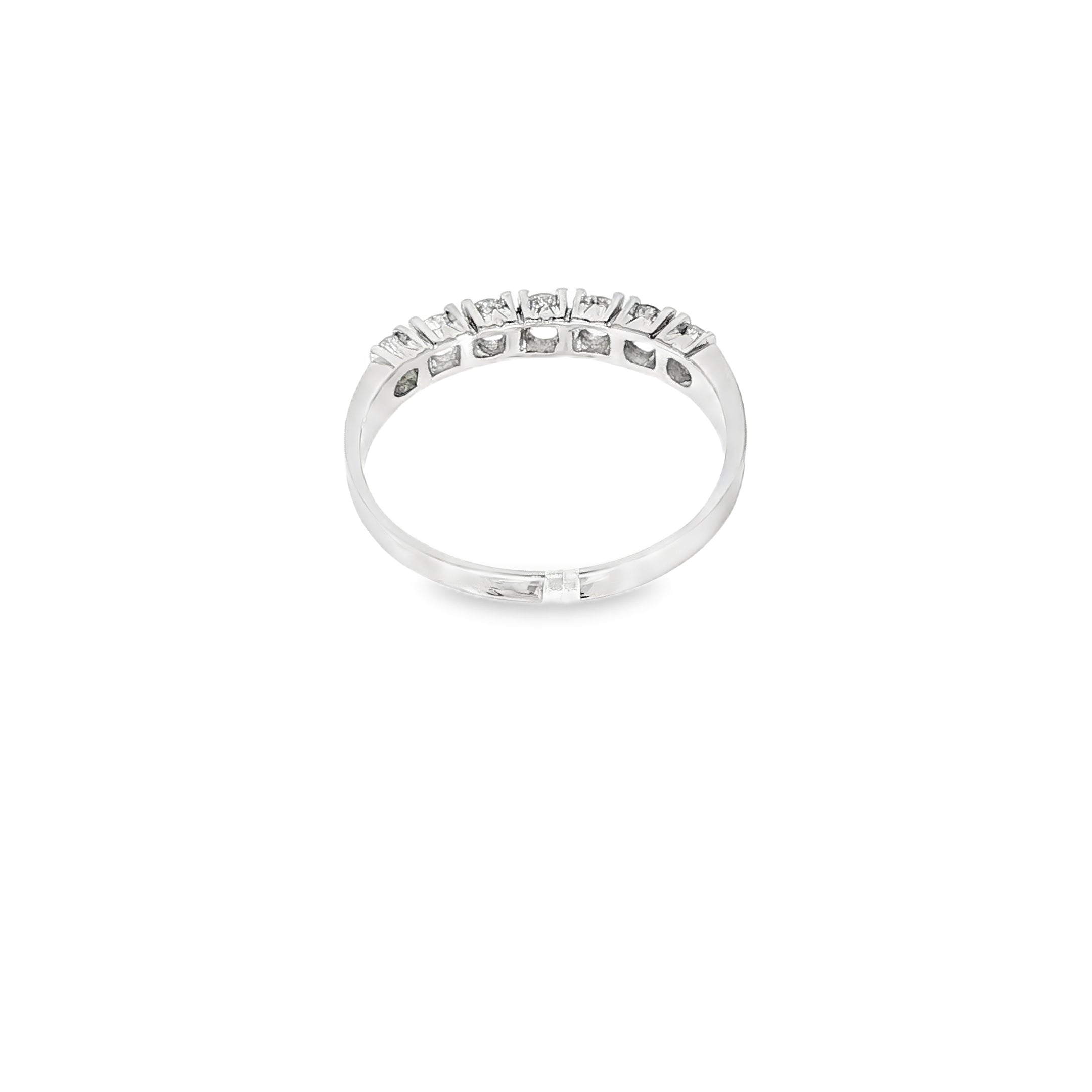 ANILLO MEDIA ALIANZA CON 7 DIAMANTES