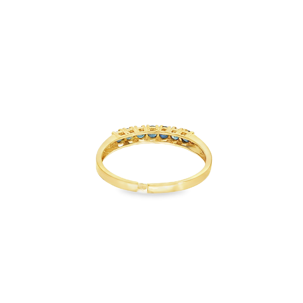 ANILLO CINQUILLO ZAFIROS
