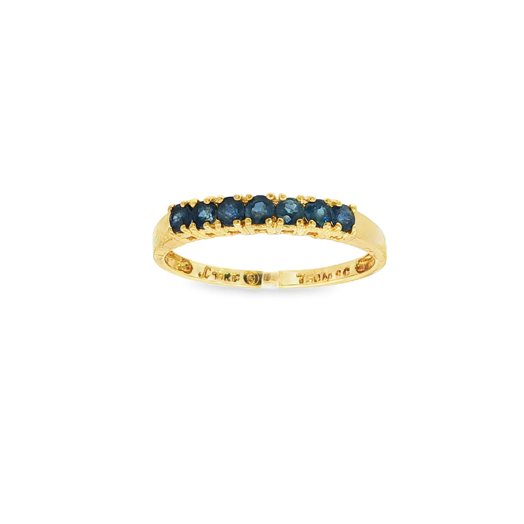 ANILLO CINQUILLO ZAFIROS