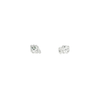 DORMILONAS ORO BLANCO CON DIAMANTES