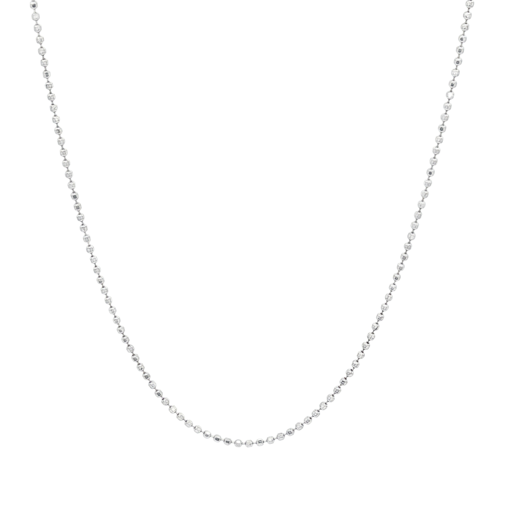 CADENA MILITAR ORO BLANCO