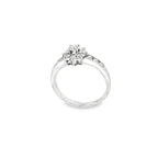 ANILLO FLOR CON DIAMANTES