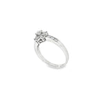 ANILLO FLOR CON DIAMANTES