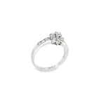 ANILLO FLOR CON DIAMANTES