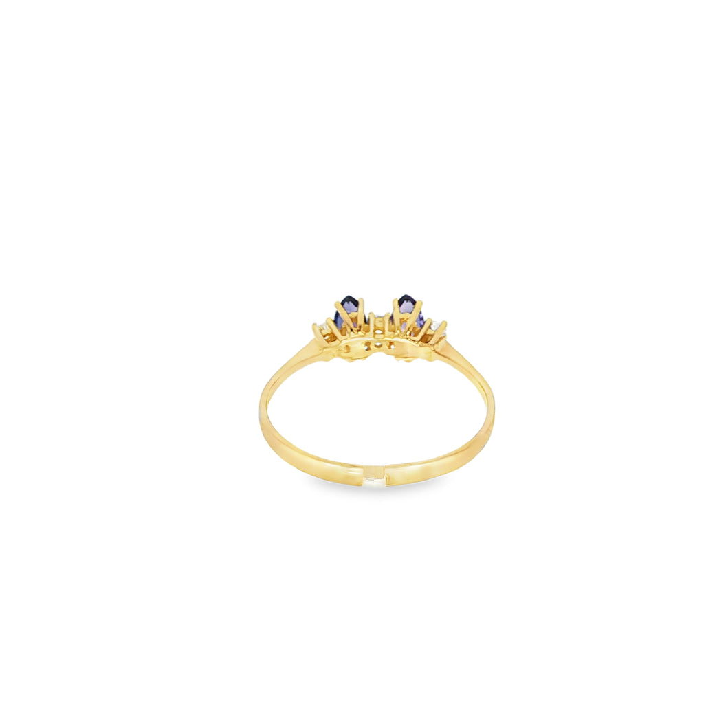 ANILLO 2 ZAFIROS