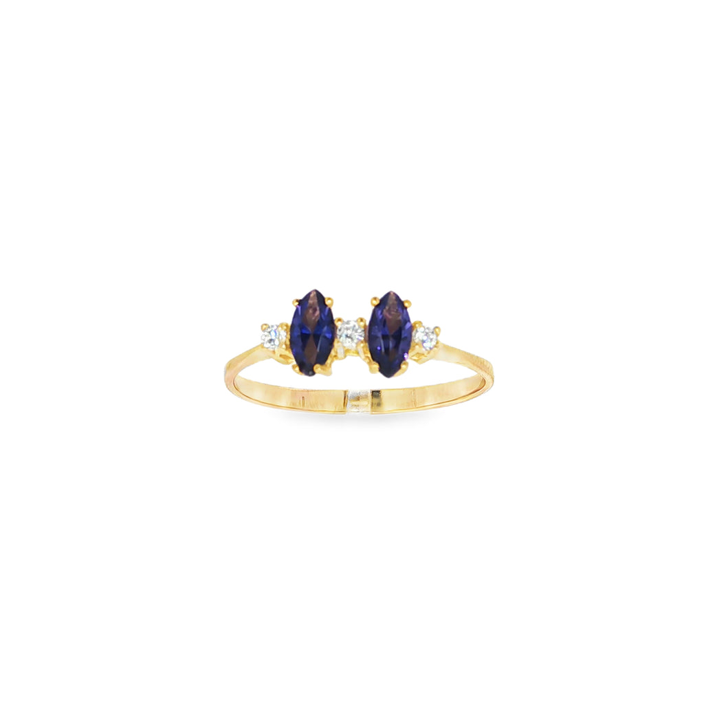 ANILLO 2 ZAFIROS