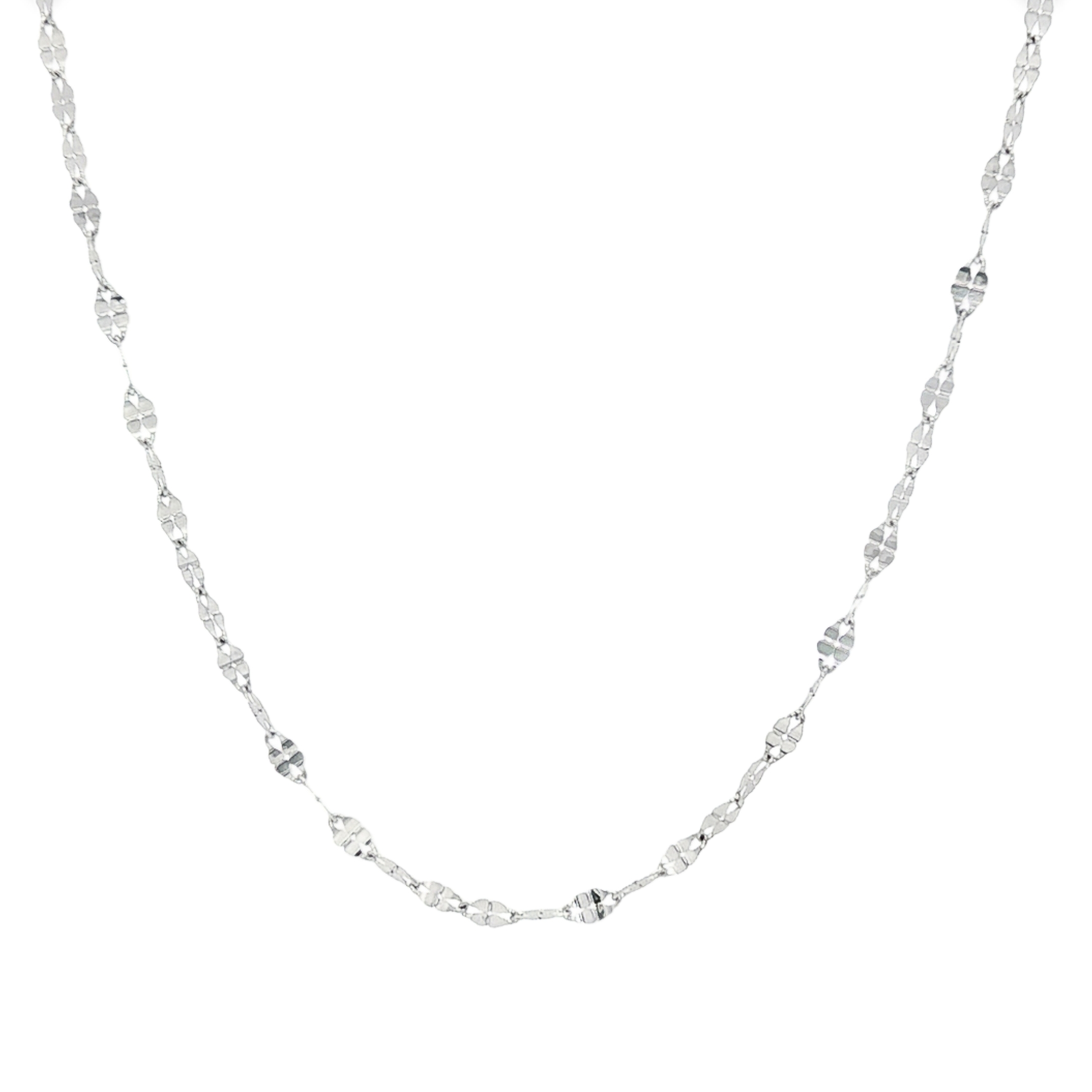 CADENA FINA ORO BLANCO