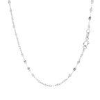 CADENA FINA ORO BLANCO