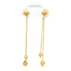 PENDIENTES LARGOS DE BOLAS