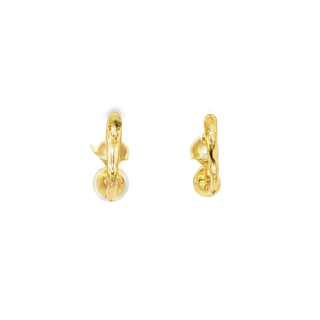 CONJUNTO SORTIJA Y PENDIENTES PERLAS Y CIRCONITAS