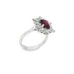 SORTIJA RUBI Y DIAMANTES