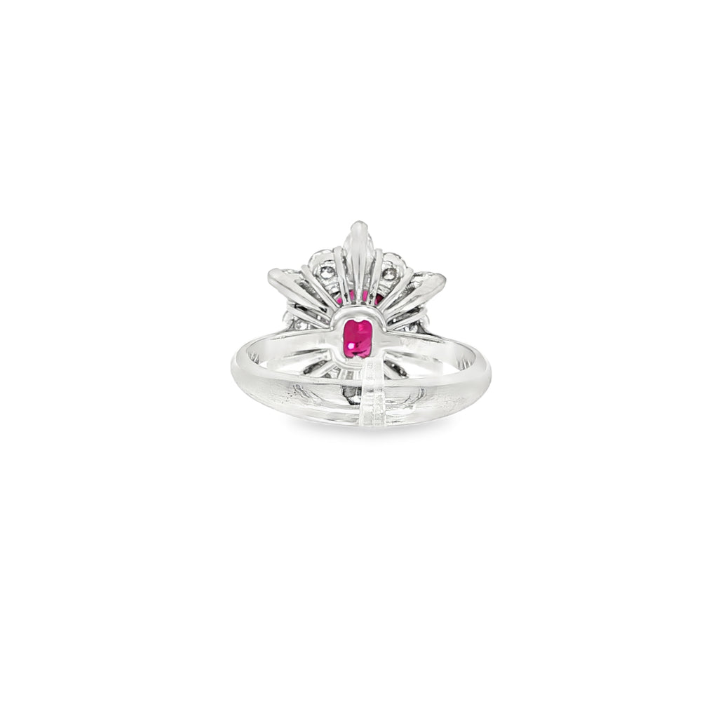 SORTIJA RUBI Y DIAMANTES
