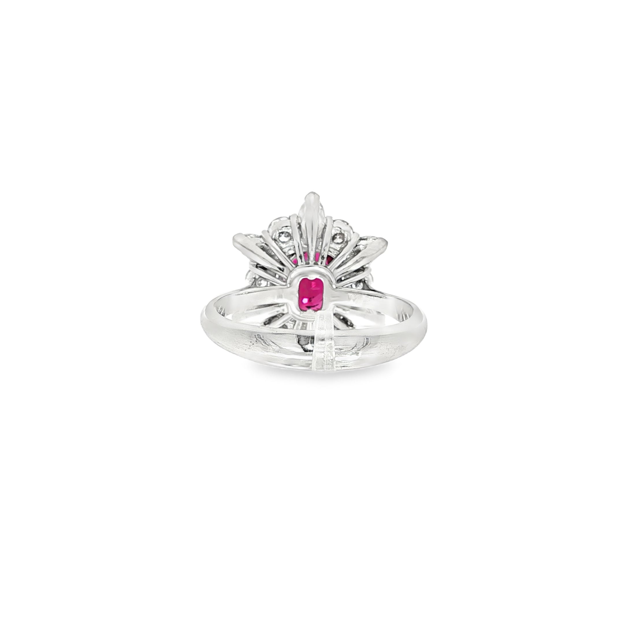 SORTIJA RUBI Y DIAMANTES
