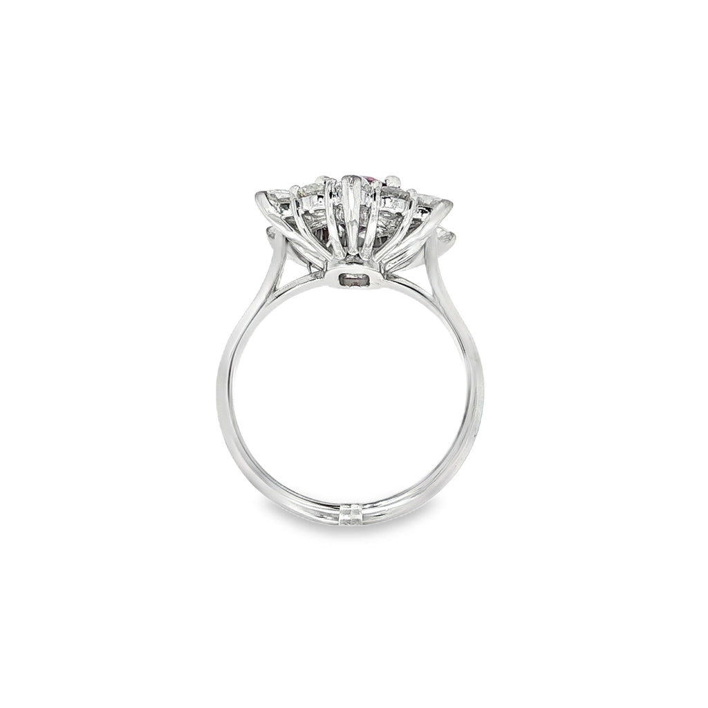 SORTIJA RUBI Y DIAMANTES
