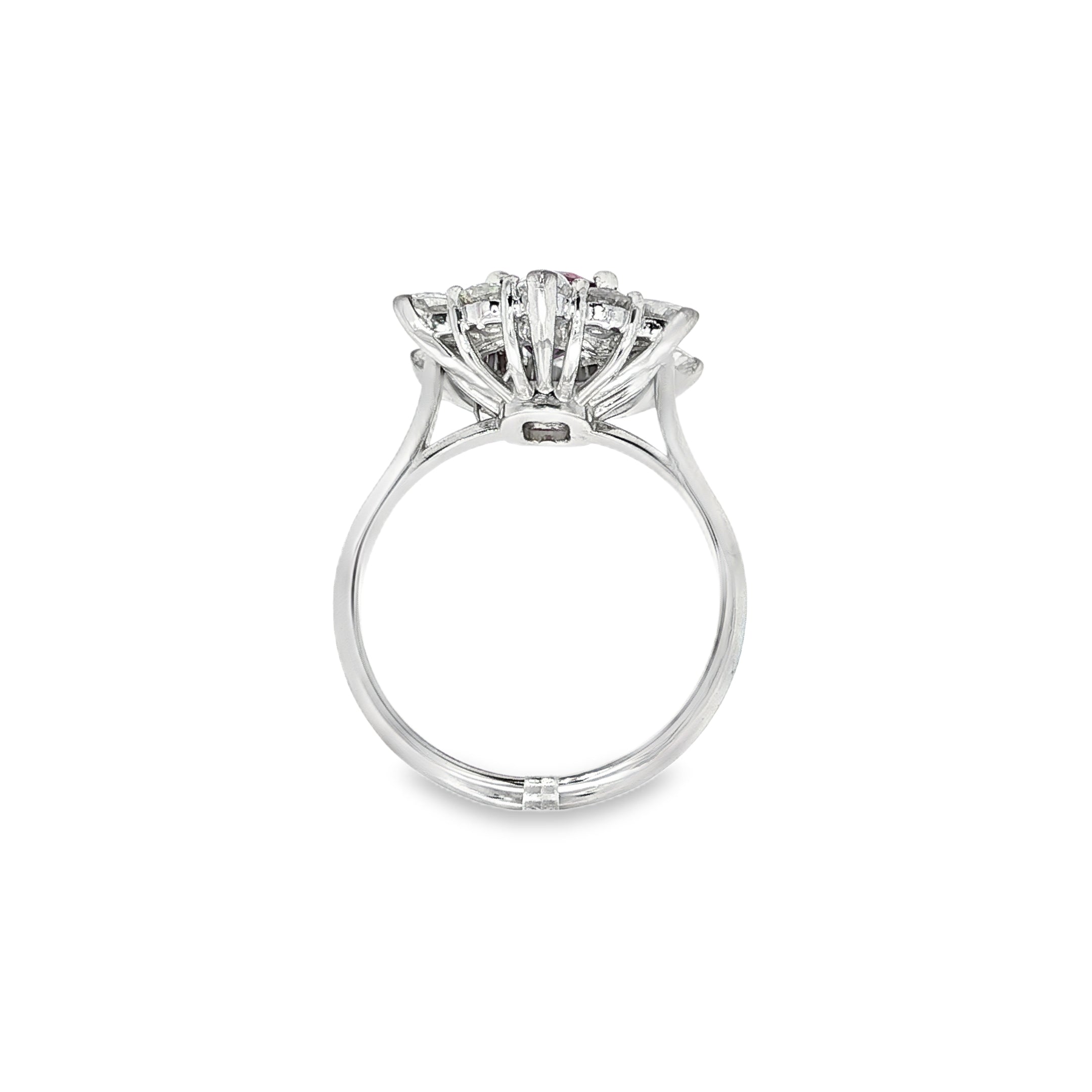 SORTIJA RUBI Y DIAMANTES