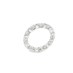ALIANZA ORO BLANCO Y DIAMANTES MARQUISE