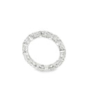ALIANZA ORO BLANCO Y DIAMANTES MARQUISE