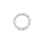 ALIANZA ORO BLANCO Y DIAMANTES MARQUISE