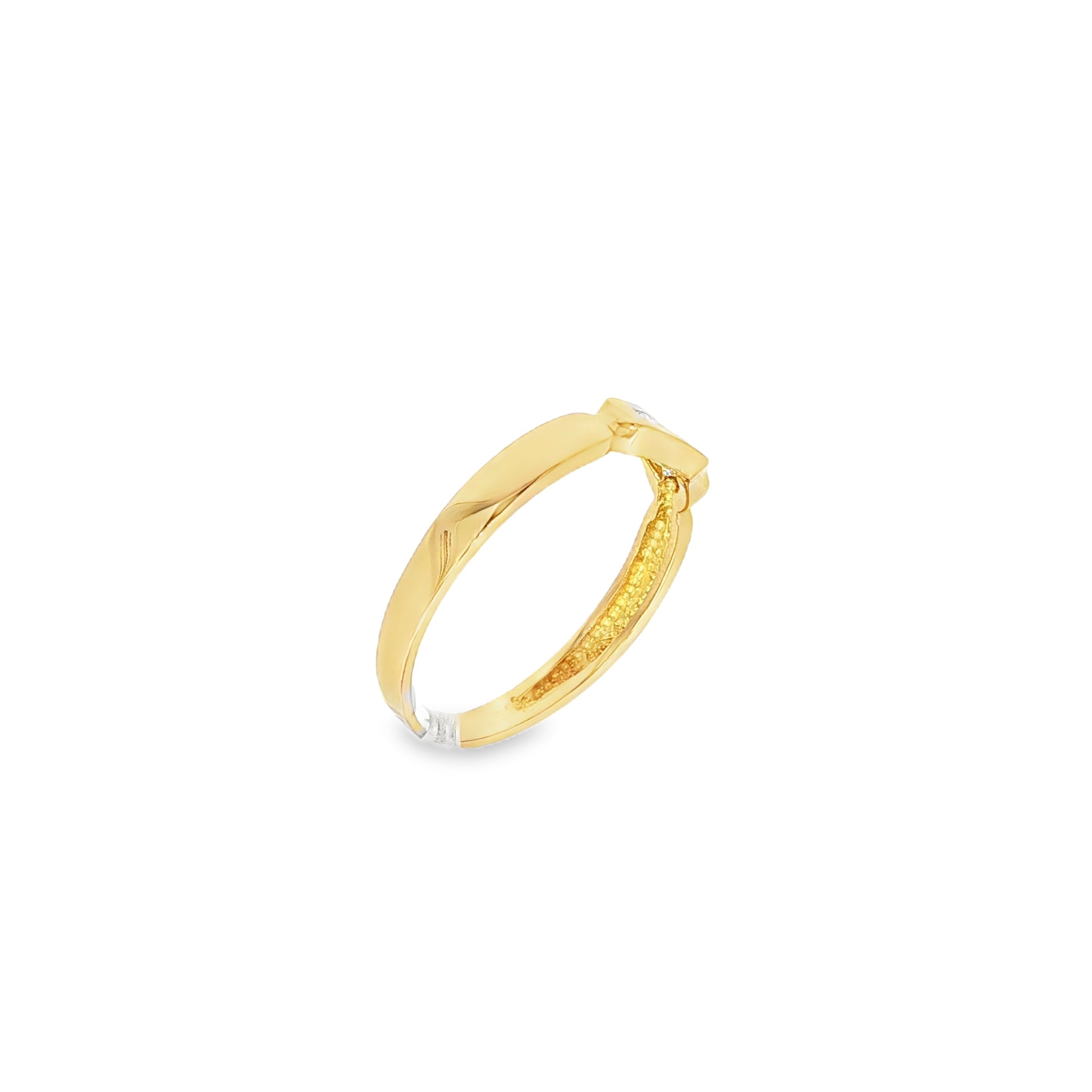 ANILLO CON CIRCONITAS Y ESMERALDA