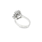 CONJUNTO ORO BLANCO CON BRILLANTES