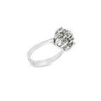 CONJUNTO ORO BLANCO CON BRILLANTES