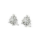 CONJUNTO ORO BLANCO CON BRILLANTES